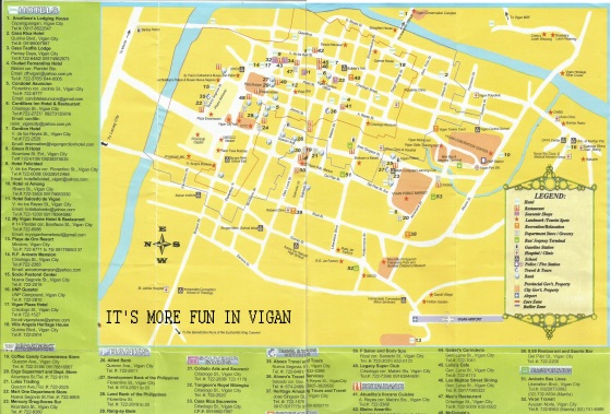 map of vigan